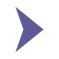 A purple arrow pointing in the direction of the arrow vector
