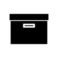 File cabinet icon vector