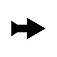 An arrow pointing down on background vector