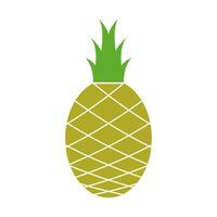 A pineapple icon on a white background vector