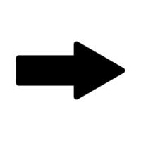 An arrow pointing down on on background vector