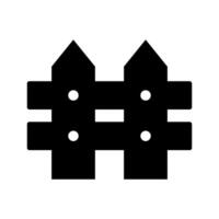 A black and white icon of two houses on background vector