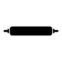 A rolling pin icon on a white background vector