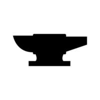 Anvil icon on background vector
