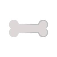 A bone bone icon on white background vector