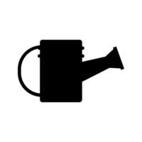 A watering can icon on a white background vector