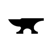 Anvil icon illustration isolated on white background vector