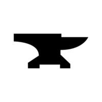 Anvil icon isolated on background vector