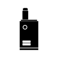 A black and white image of a cigarette on background vector