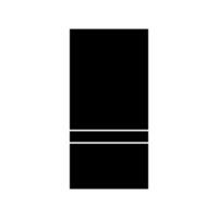 A black and white image of a square vector