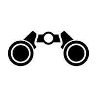 Binoculars icon on a white background vector