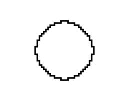 Retro sun. geometric circle from eighties and nineties vector