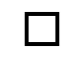 Simple checkbox icon for ui design and forms vector