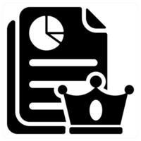 High Quality Content icon concept in black color vector