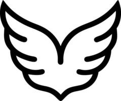 Unique Angel Wings Icon Collection vector
