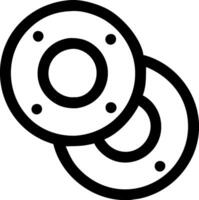 Breakfast Bagels Symbol Design vector