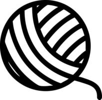 Ball of String Icon Symbol Set vector