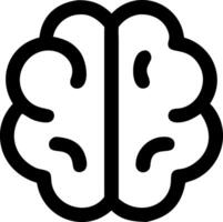 Cognitive Brain Symbol Collection vector