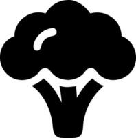 Fresh Broccoli Symbol Collection vector