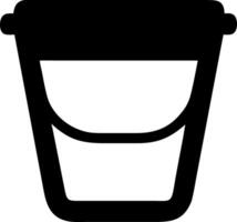 Creative Bucket Icon Collection vector