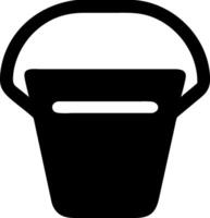 Cleaning Bucket Icon Representation vector