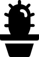 Classic Cactus Icon Design vector