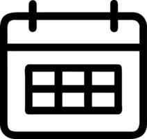 Decorative Calendar Icon Design vector
