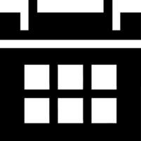 Simple Calendar Symbol Set vector