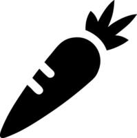 Artistic Carrot Icon Representation vector