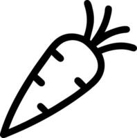 Fresh Carrot Symbol Collection vector