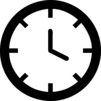 Digital Clock Icon Design vector