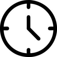 Classic Clock Icon Design vector