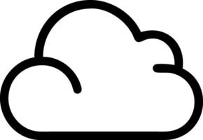 Sky Cloud Icon Representation vector
