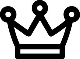 Regal Crown Symbol Set vector