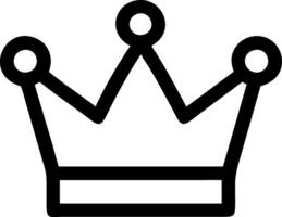 Decorative Crown Icon Design vector
