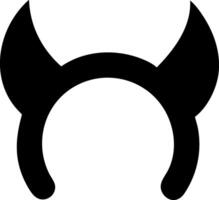 Iconic Devil Horns Symbol Design vector