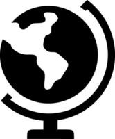 Geographic Earth Globe Icon Set vector