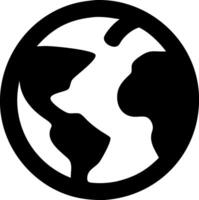 Vibrant Earth Globe Icon Representation vector