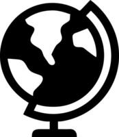 Iconic Earth Globe Symbol Design vector