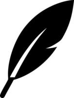 Soft Feather Icon Design vector