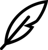 Feather Icon Symbol Set vector