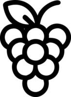 Delicious Grape Symbol Design vector