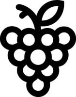 Wine Grape Icon Design vector