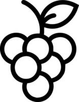 Natural Grape Icon Representation vector