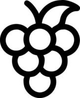 Iconic Grape Icon Design vector