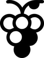 Simple Grape Symbol Set vector