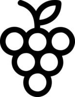 Vibrant Grape Icon Design vector