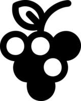 Modern Grape Icon Representation vector