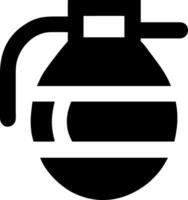Explosive Grenade Symbol Collection vector