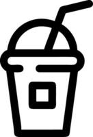 Refreshing Smoothie Icon Design vector
